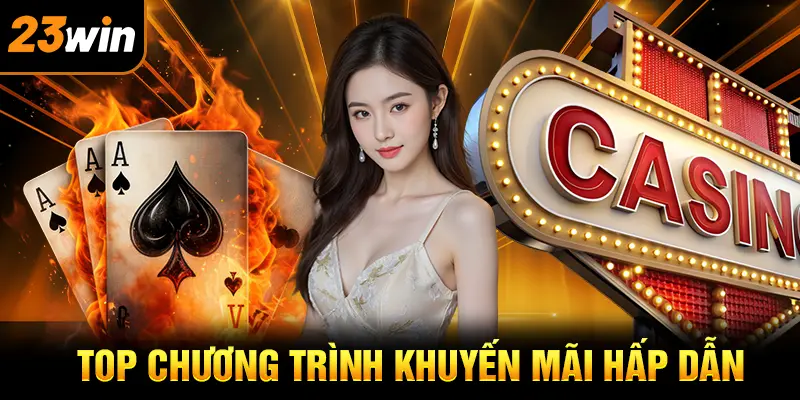 Các chương trình khuyến mãi hot nhất tại 23win